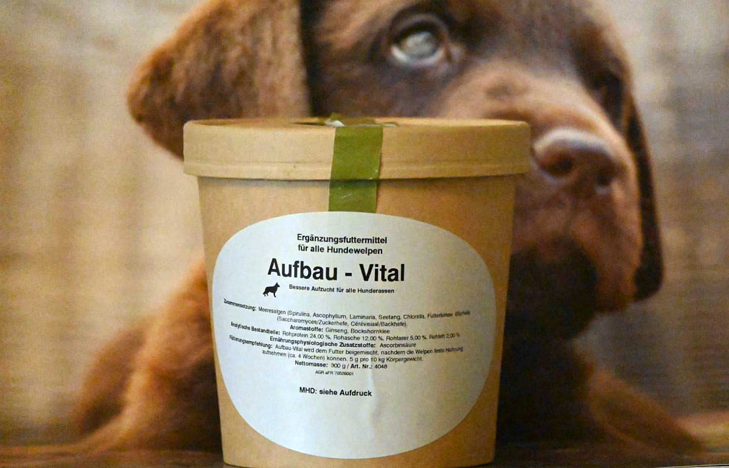 Aufbau Vital : complément alimentaire pour chiots