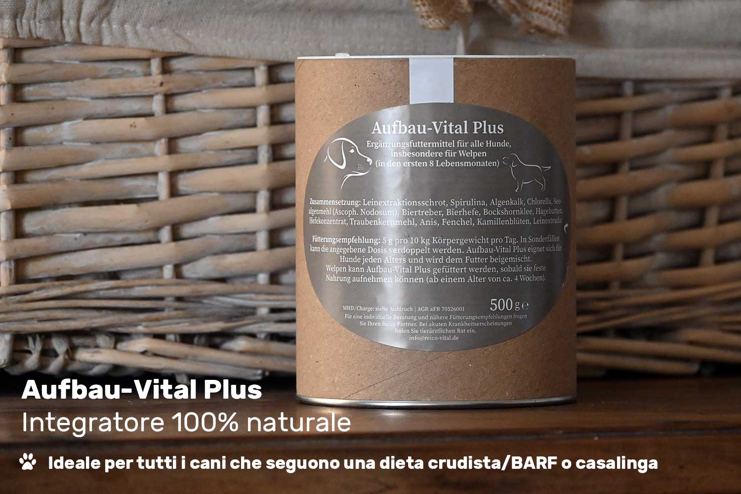 Aufbau Vital RVS: il migliore integratore per cuccioli