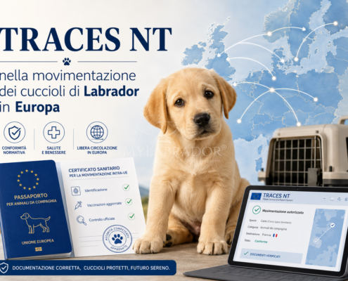 TRACES NT e movimentazione dei cuccioli: guida completa alla normativa 2026 TRACES NT e movimentazione dei cuccioli: guida completa alla normativa 2026
